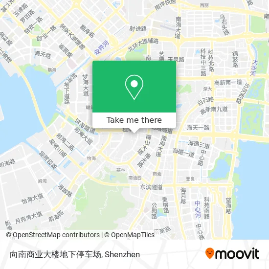 向南商业大楼地下停车场 map