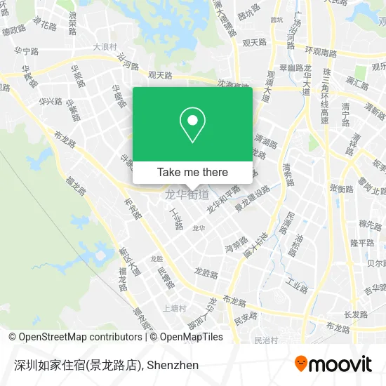 深圳如家住宿(景龙路店) map