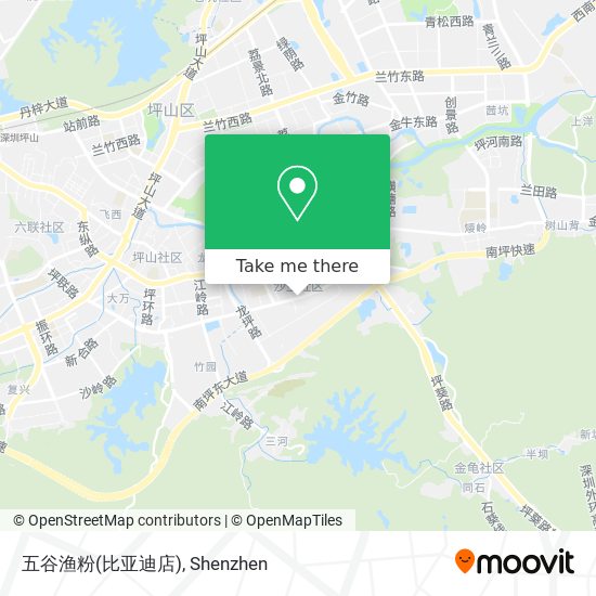 五谷渔粉(比亚迪店) map