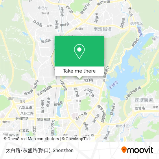 太白路/东盛路(路口) map