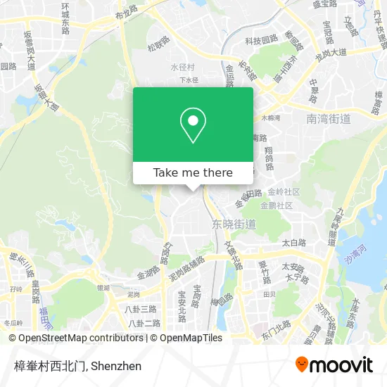 樟輋村西北门 map