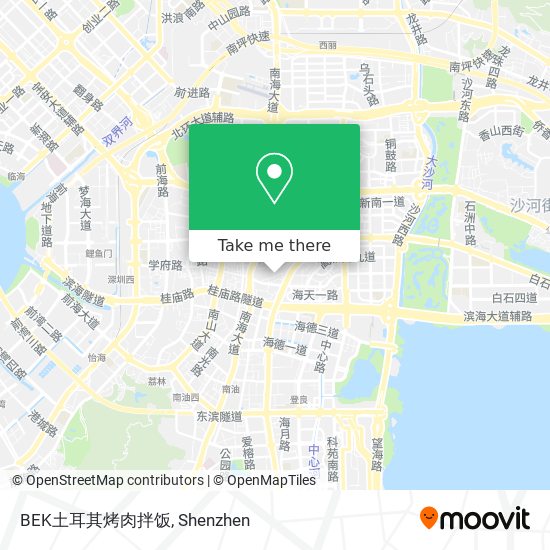 BEK土耳其烤肉拌饭 map