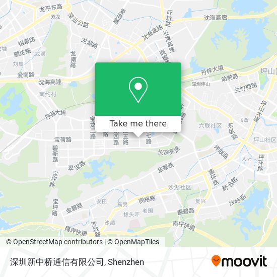 深圳新中桥通信有限公司 map