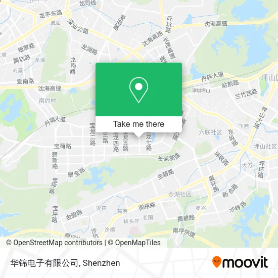 华锦电子有限公司 map