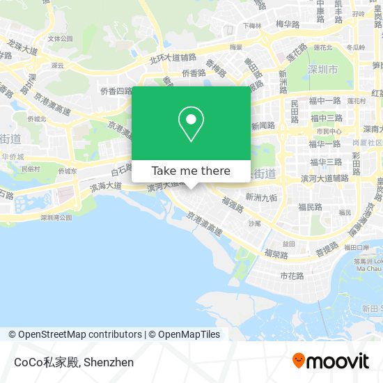 CoCo私家殿 map