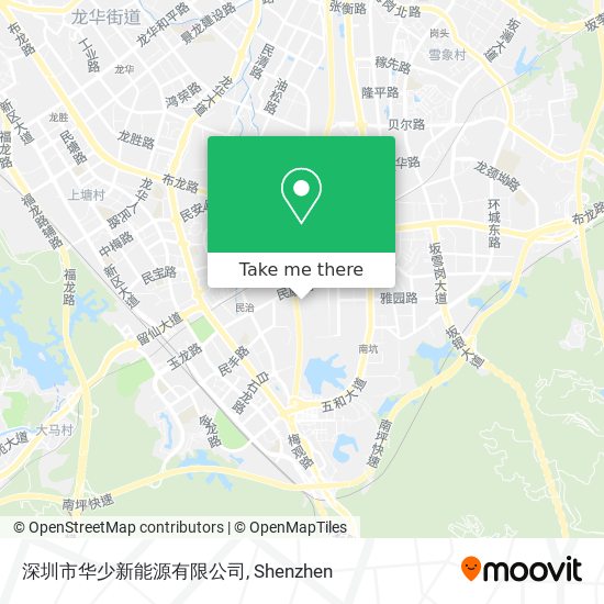 深圳市华少新能源有限公司 map