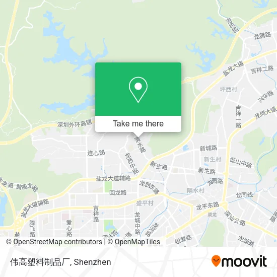 伟高塑料制品厂 map
