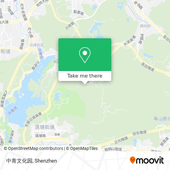 中青文化园 map