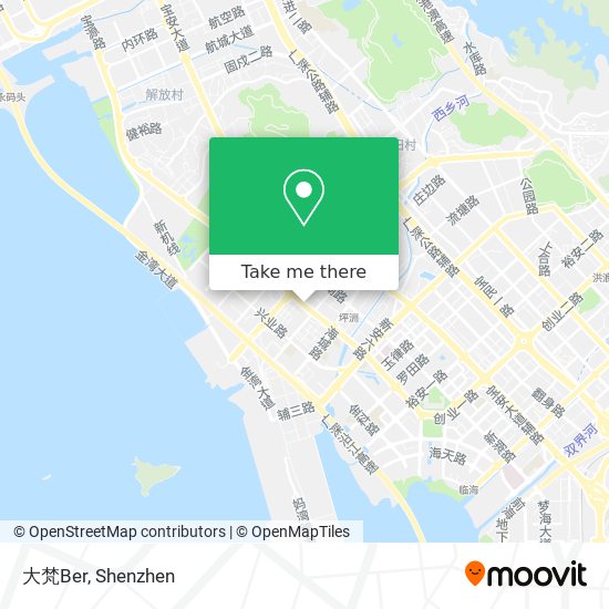 大梵Ber map