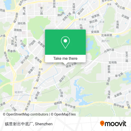 赐昱射出中底厂 map