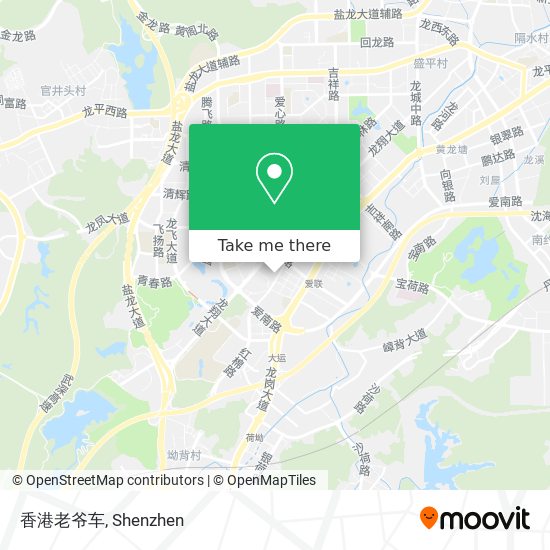 香港老爷车 map