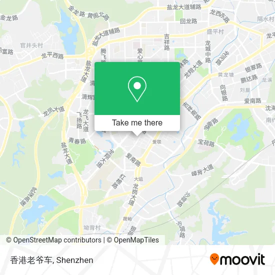 香港老爷车 map