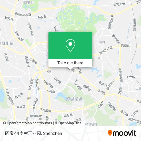 阿宝·河南村工业园 map