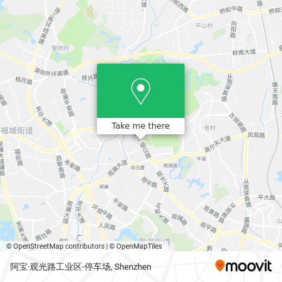 阿宝·观光路工业区-停车场 map