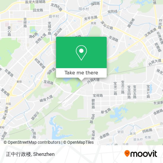 正中行政楼 map