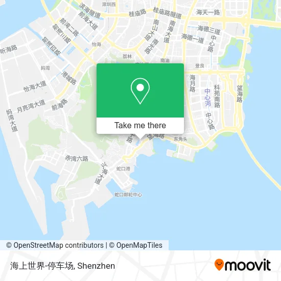 海上世界-停车场 map