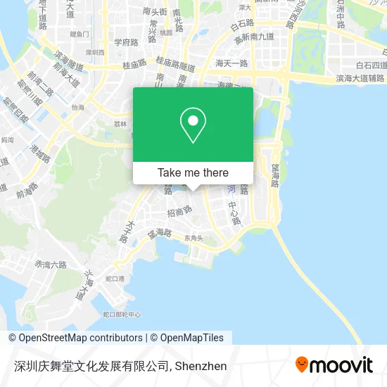 深圳庆舞堂文化发展有限公司 map