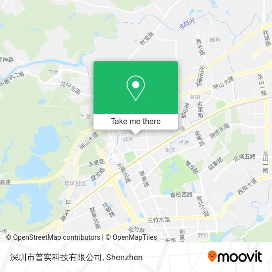 深圳市普实科技有限公司 map