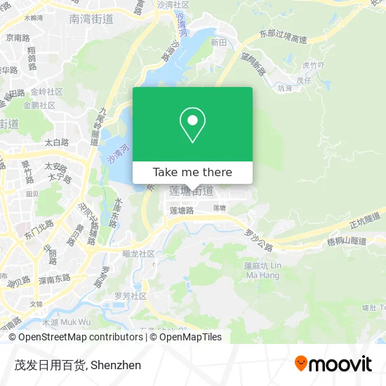 茂发日用百货 map