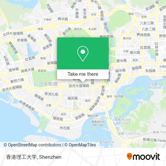 香港理工大学 map