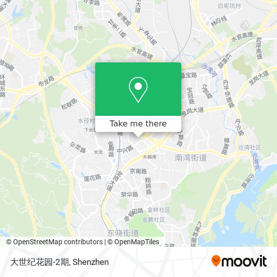 大世纪花园-2期 map