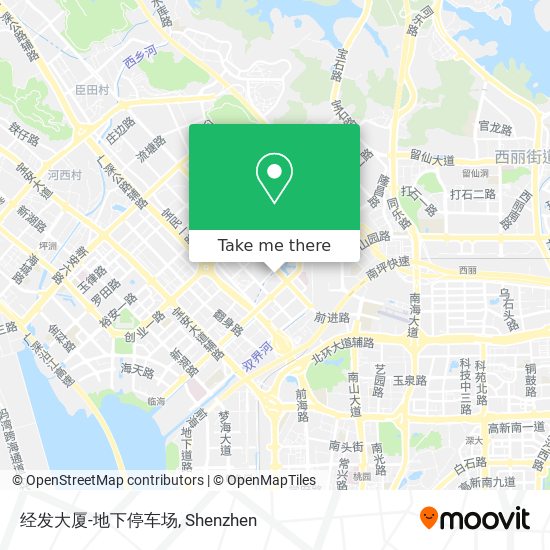 经发大厦-地下停车场 map
