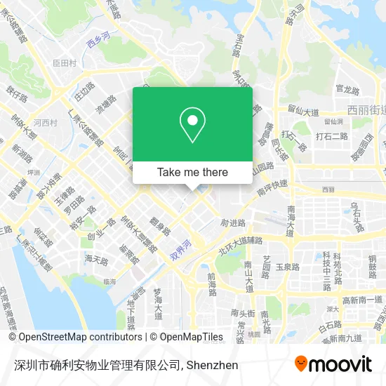深圳市确利安物业管理有限公司 map