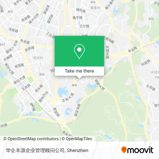 华企丰源企业管理顾问公司 map