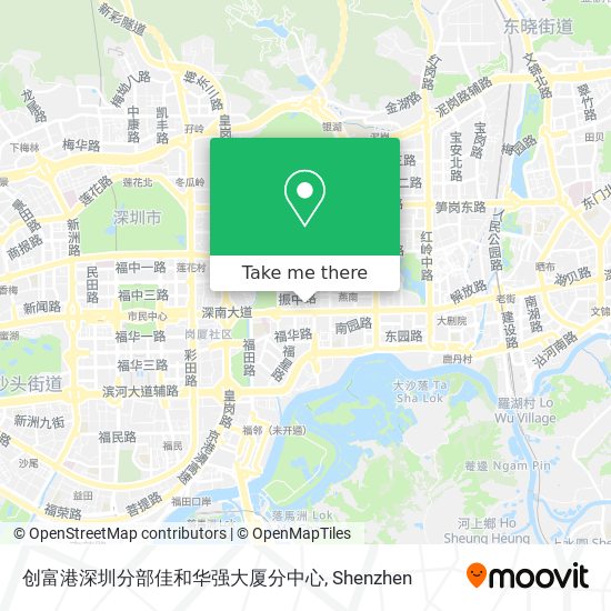创富港深圳分部佳和华强大厦分中心 map