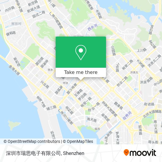 深圳市瑞思电子有限公司 map