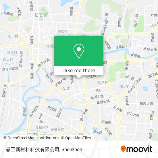 晶至新材料科技有限公司 map