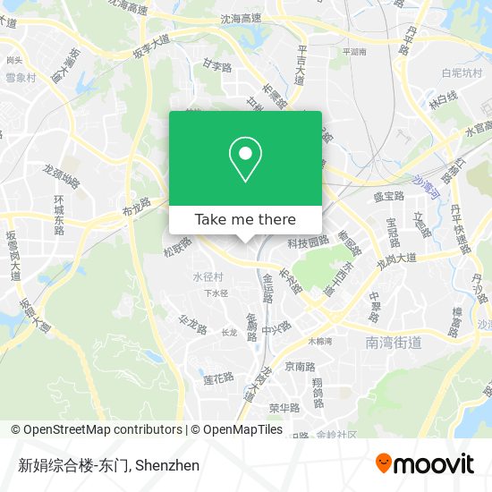 新娟综合楼-东门 map