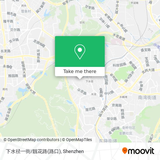 下水径一街/靓花路(路口) map