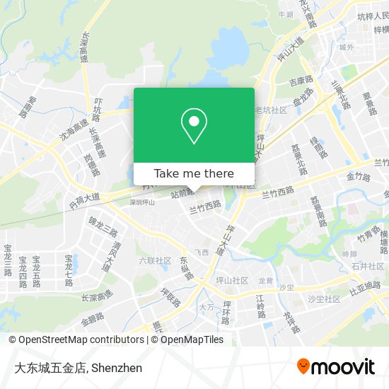 大东城五金店 map