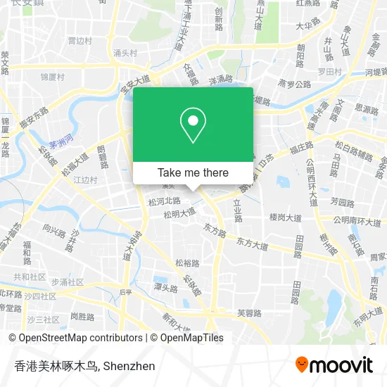 香港美林啄木鸟 map