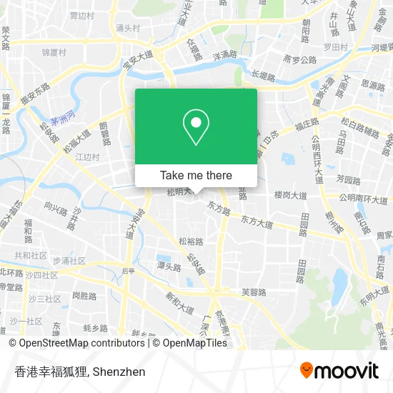 香港幸福狐狸 map