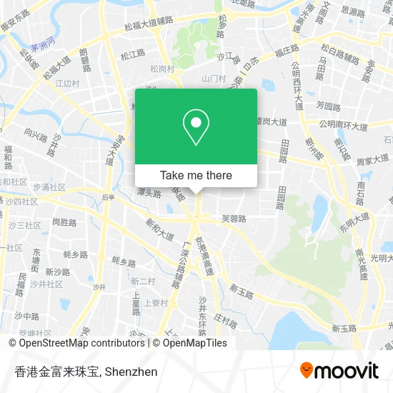 香港金富来珠宝 map
