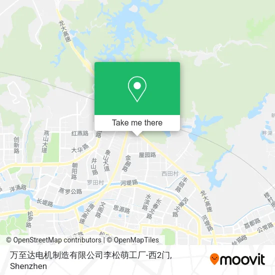 万至达电机制造有限公司李松萌工厂-西2门 map