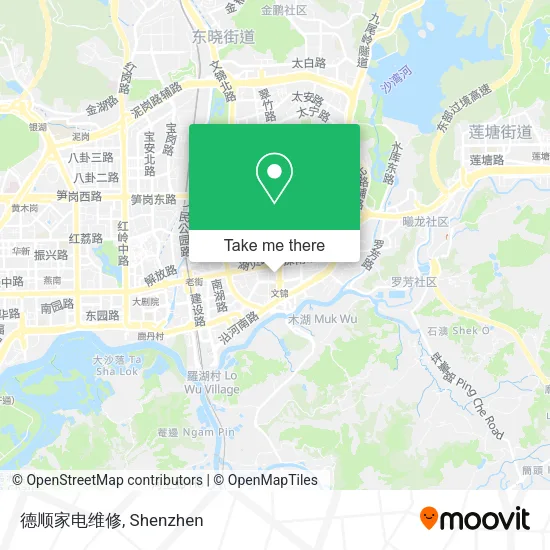 德顺家电维修 map
