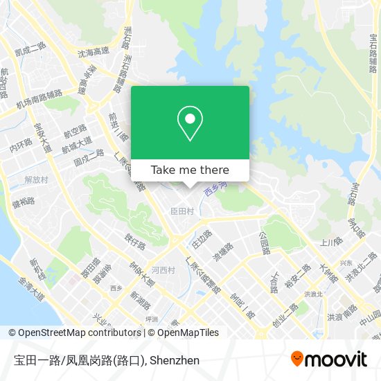 宝田一路/凤凰岗路(路口) map