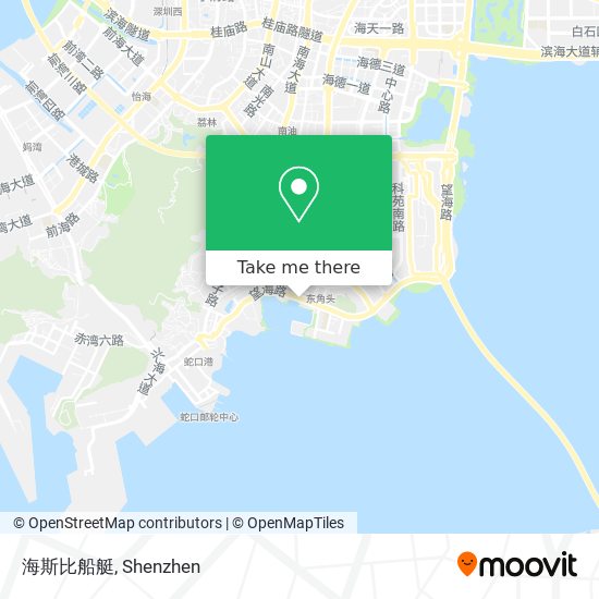 海斯比船艇 map