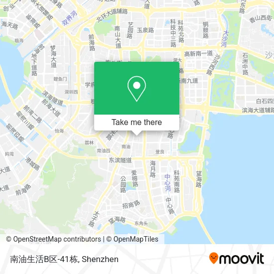 南油生活B区-41栋 map
