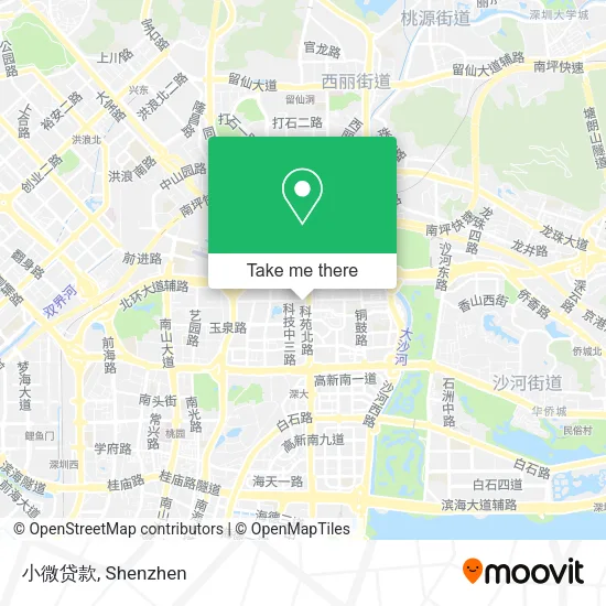 小微贷款 map