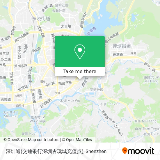 深圳通(交通银行深圳古玩城充值点) map