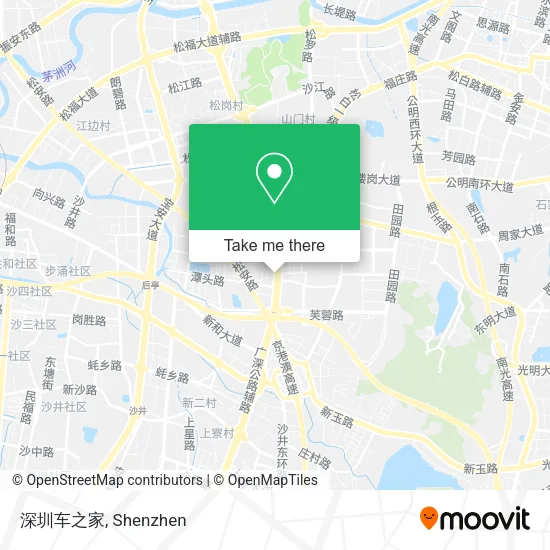 深圳车之家 map