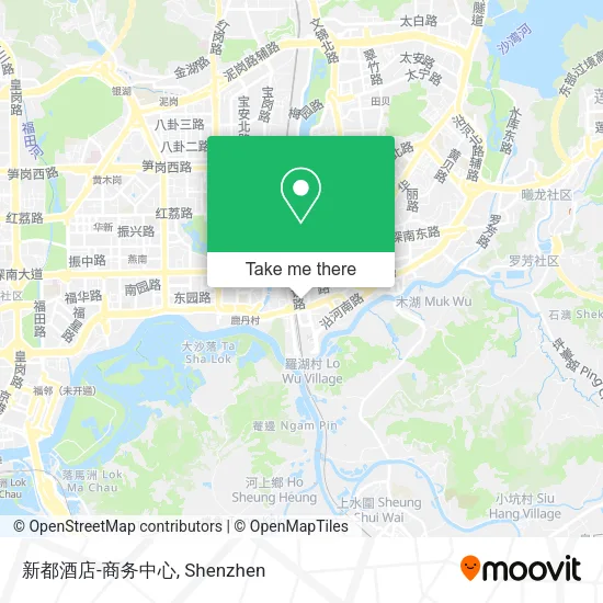 新都酒店-商务中心 map