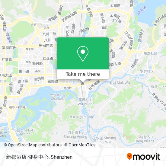 新都酒店-健身中心 map