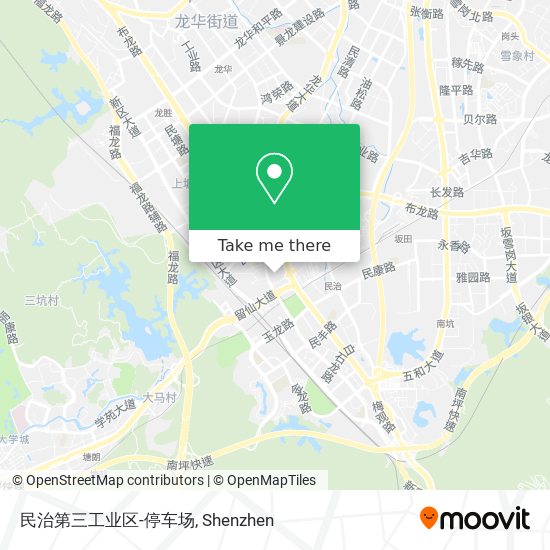 民治第三工业区-停车场 map