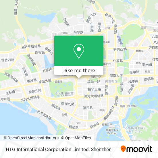 HTG International Corporation Limited map
