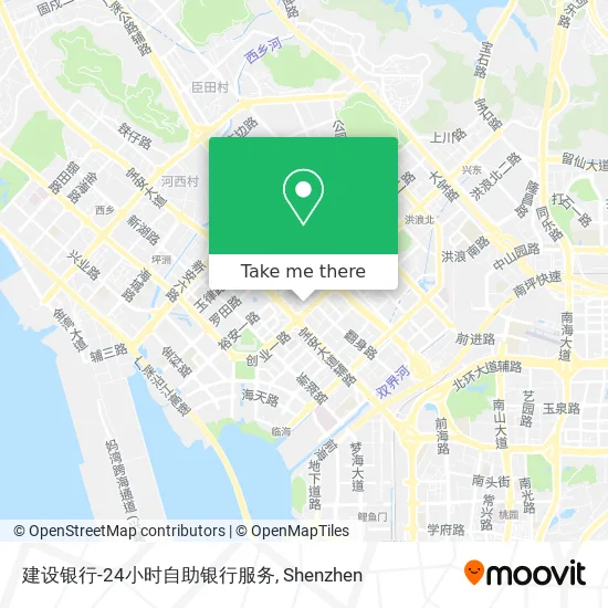 建设银行-24小时自助银行服务 map